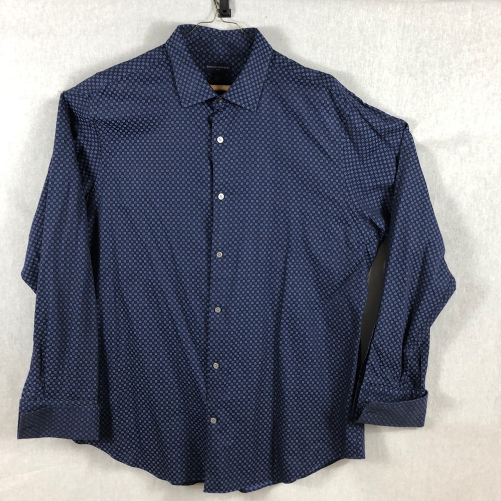 Banana Republic XXL 18-18 1/2 dress button shirt